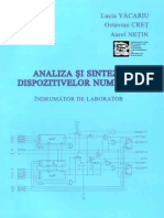 Analiza - Si.sinteza - Dispozitivelor.numerice Indrumator - De.laborator, 2003, Cret