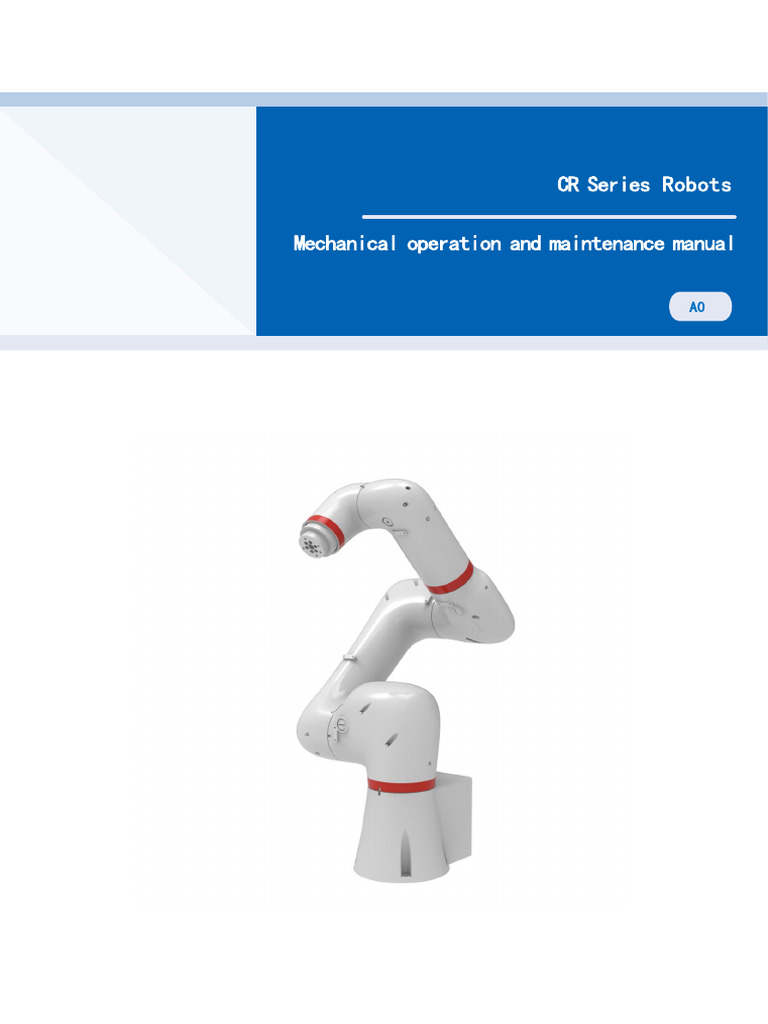CR Series Robot Operation Manual | PDF | Bipolar Junction Transistor ...