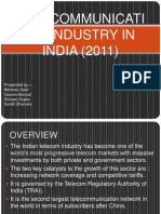 Telecomunication Industry in India
