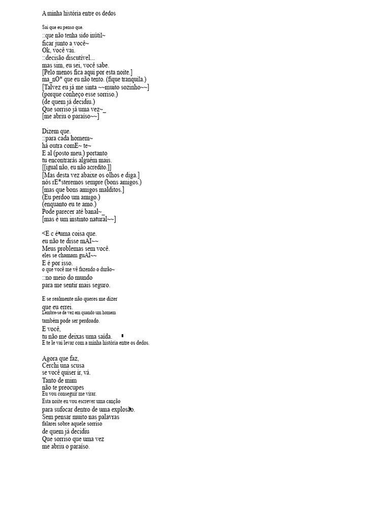 Reflexões sobre amor e solidão | PDF