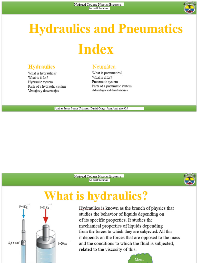 Hydraulics and Pneumatics | PDF | Pneumatics | Hydraulics