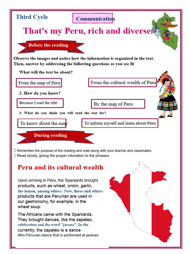 This is my Peru, rich and diverse | PDF | Peru | Foods