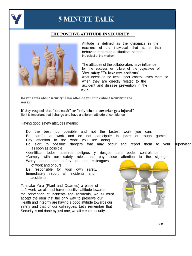 The Positive Attitude in Security | PDF