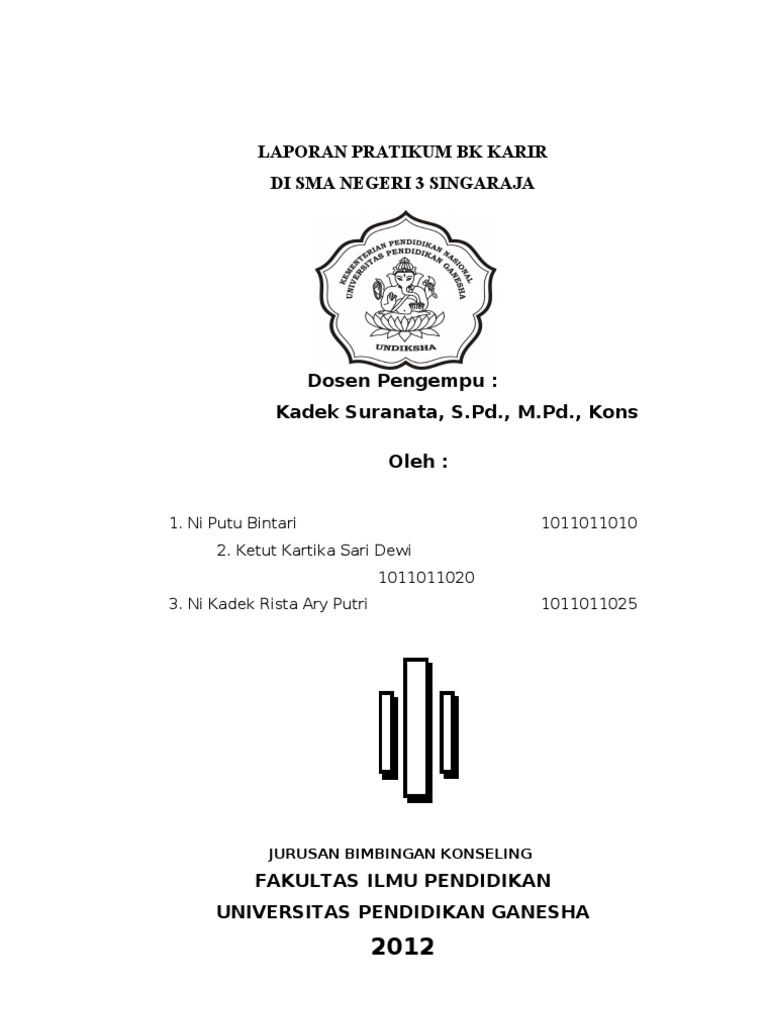 Laporan Bimbingan Konseling Karir