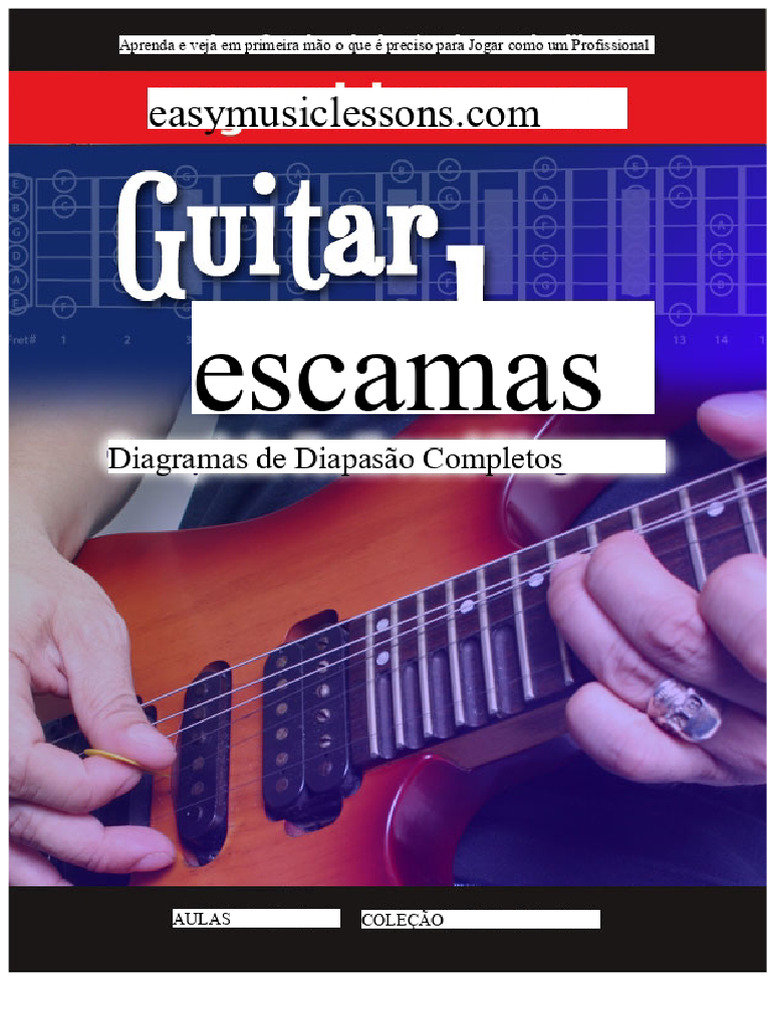 Guia Completo de Escalas de Guitarra | PDF | Escala (música) | Guitarras