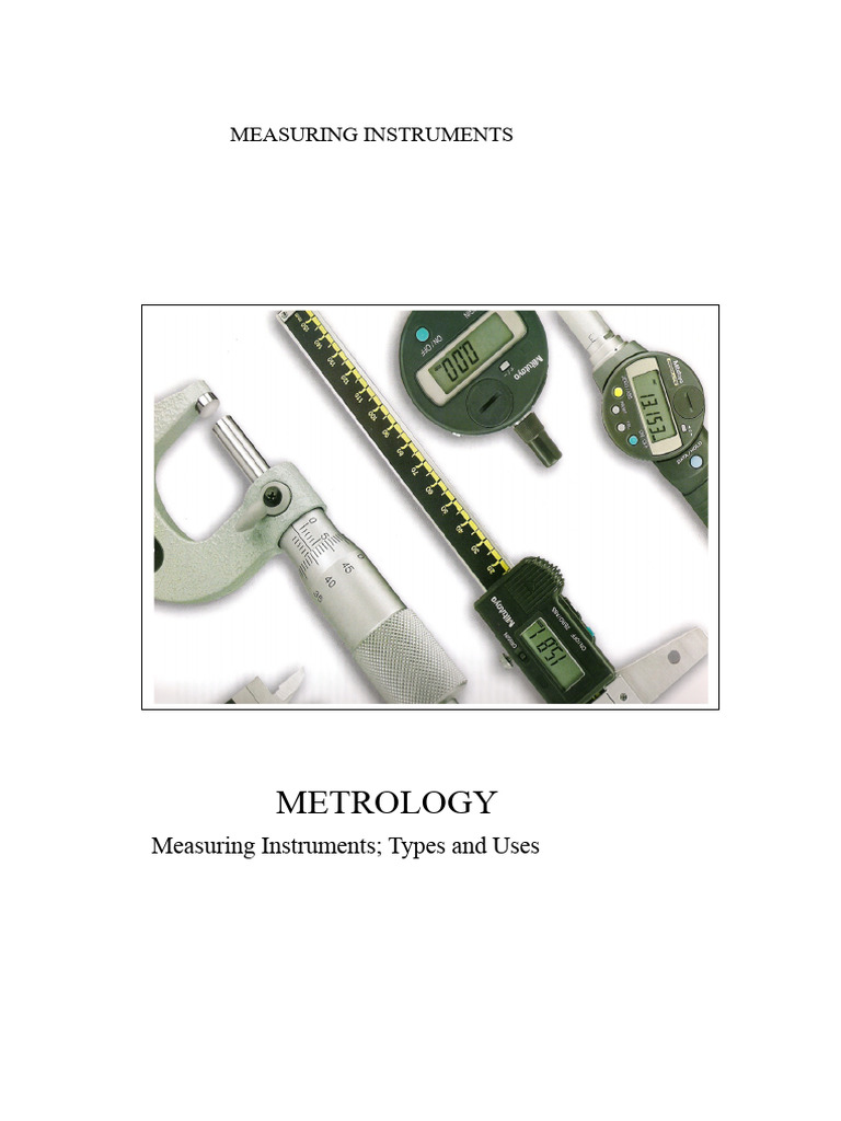 CATERPILLAR Metrology Measuring Instruments and Uses. | PDF ...