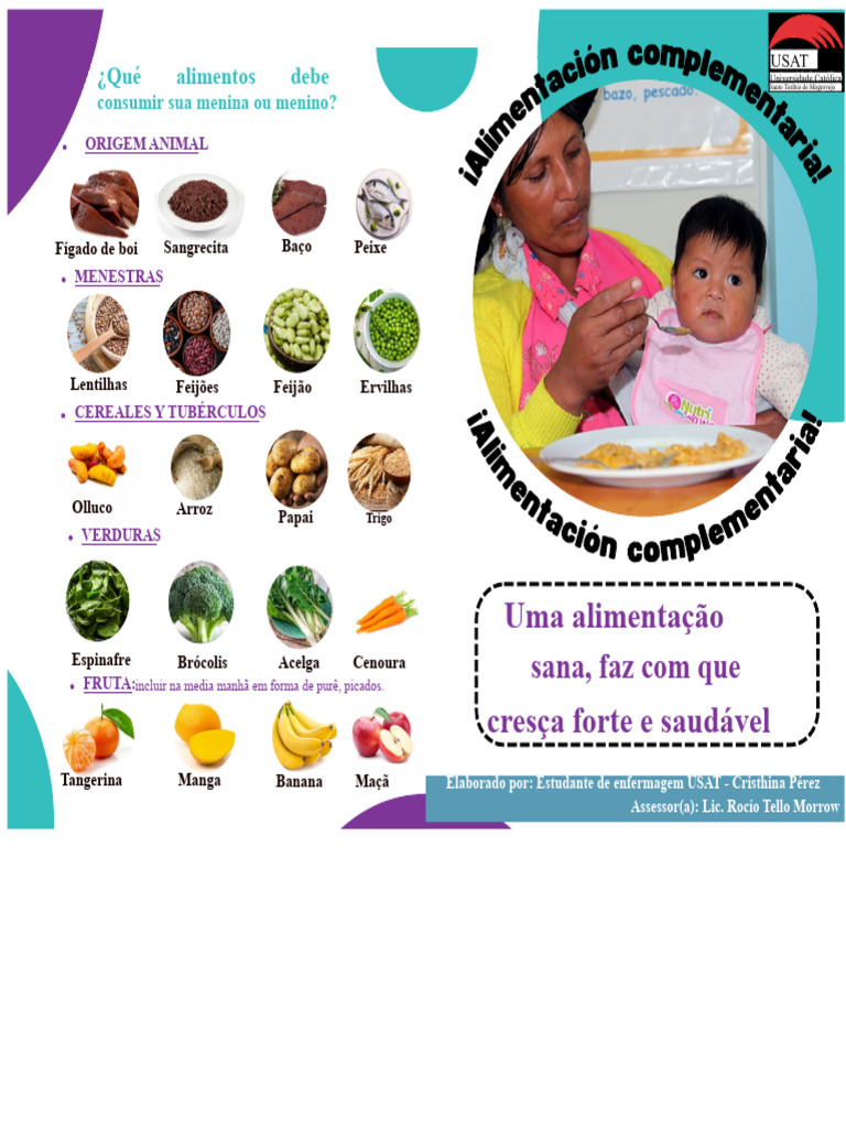 Alimentação Complementar para Bebês | PDF | Alimentos