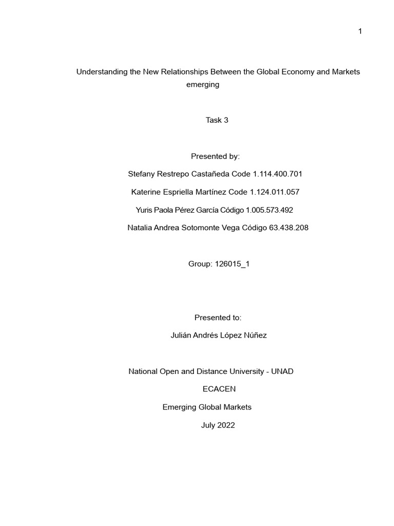 BRICS: Impact on Emerging Markets | PDF | Market (Economics) | Exports