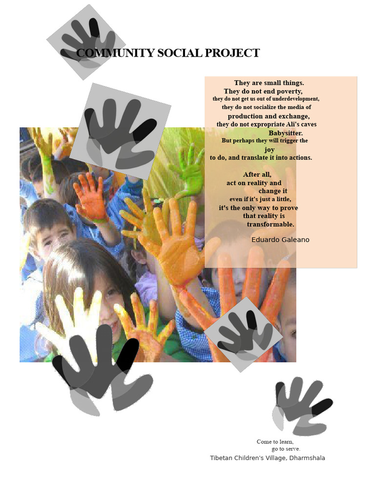 Community Social Projects in Education | PDF | Knowledge | Evaluation