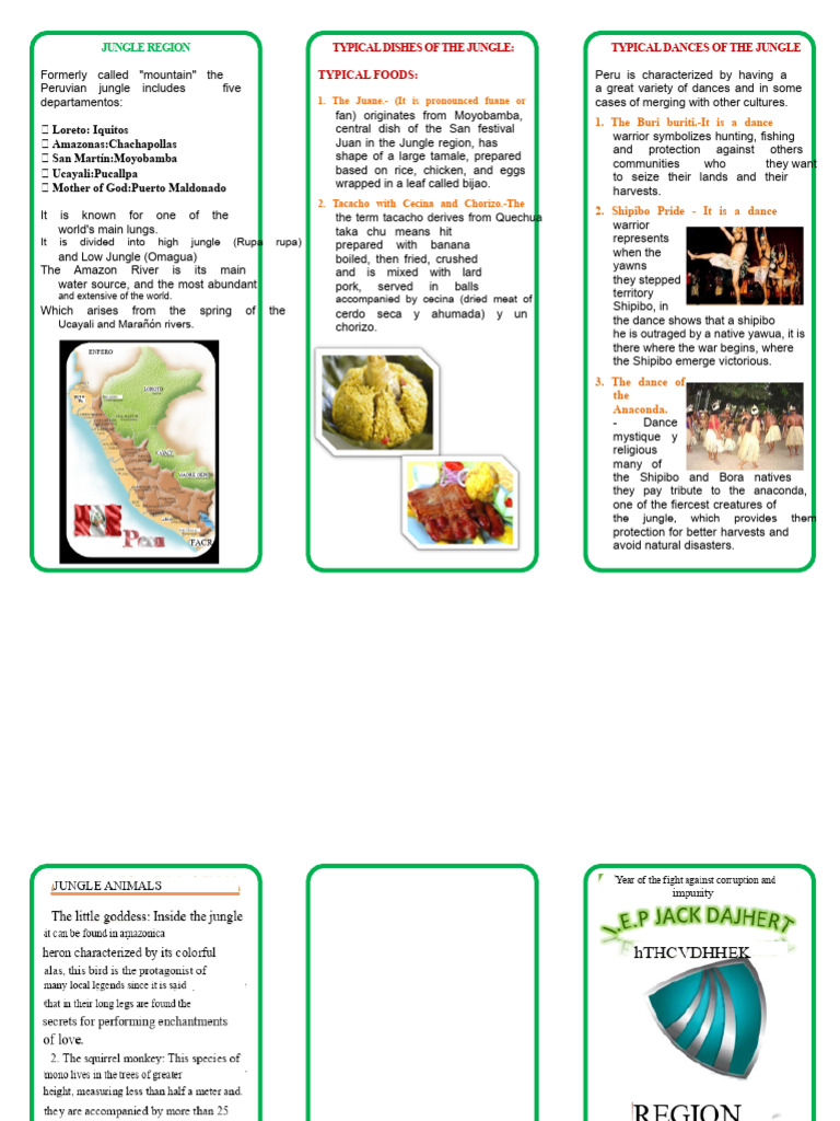 Triptych of the coast | PDF | Peru | Foods