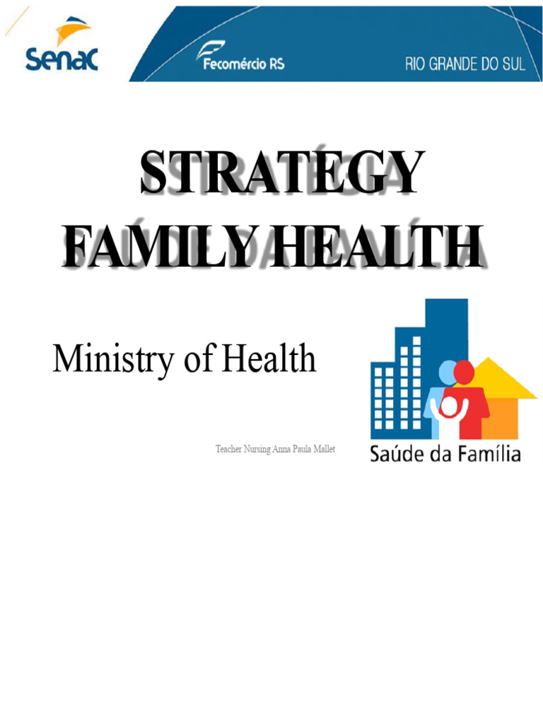 (CLASS) Family Health Strategy - MS | PDF | Nursing | Medicine