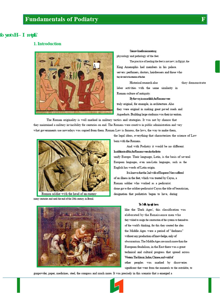 History and Fundamentals of Podiatry | PDF | Physical Examination ...