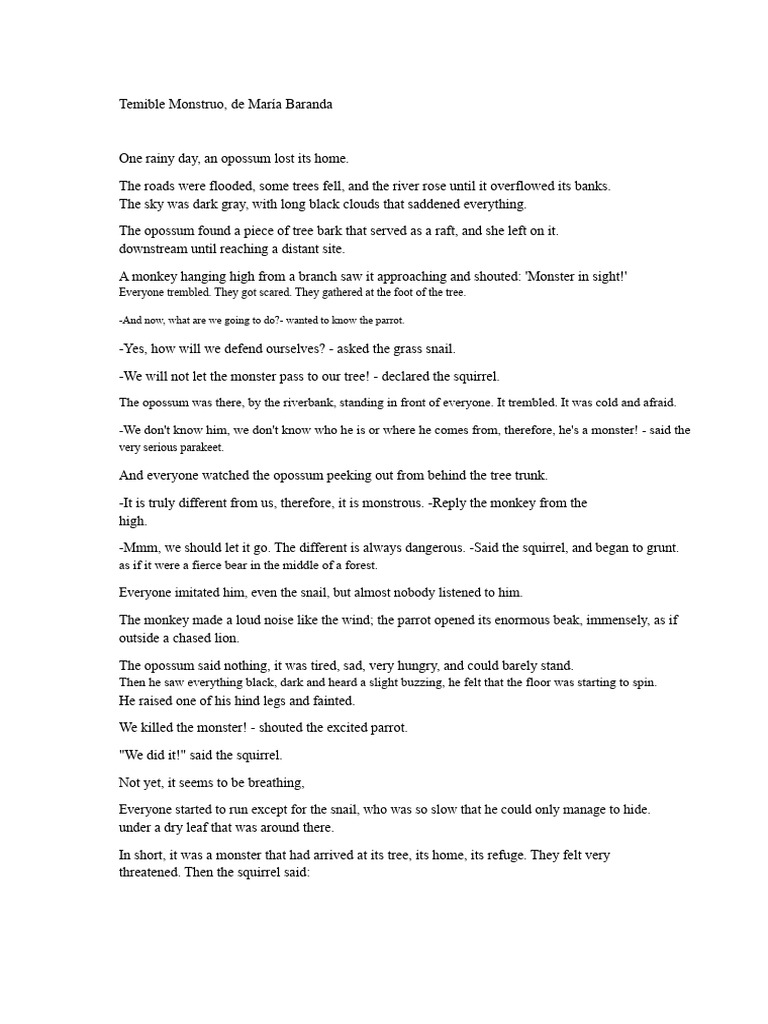 Formidable monster | PDF