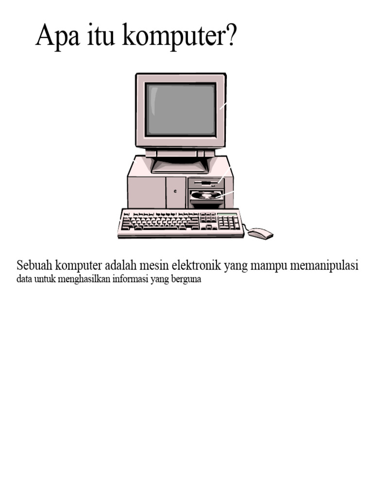 Komponen dan Sejarah Komputer Modern | PDF