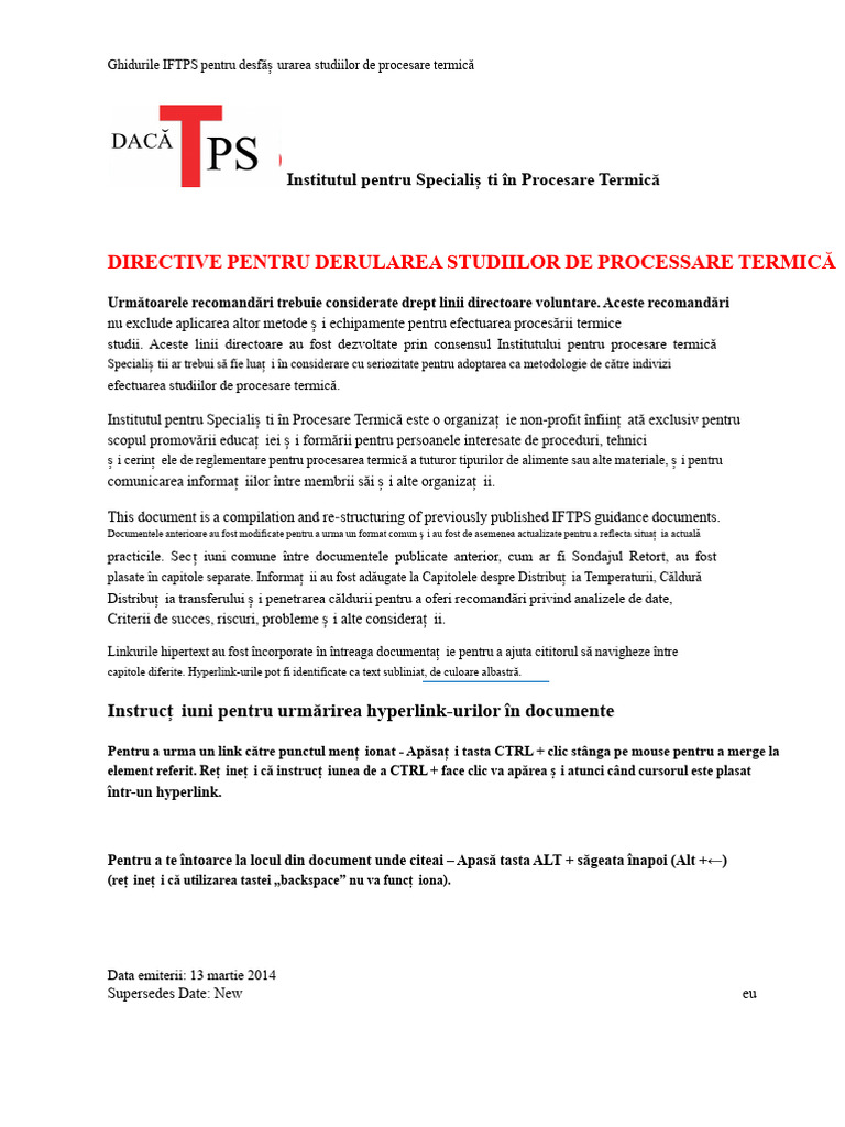 Retort Processing Guidelines 02 13 14 PDF | PDF