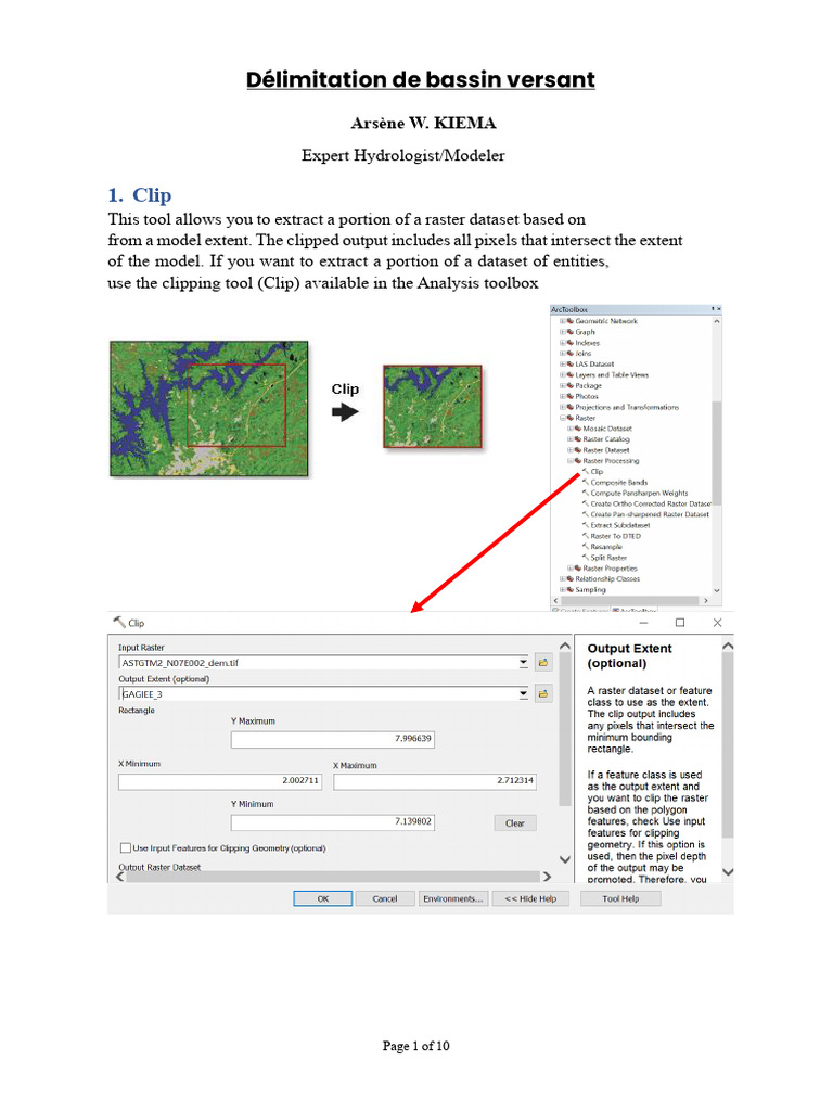 bv_delimitation_arcgis | PDF | Drainage Basin | Stream