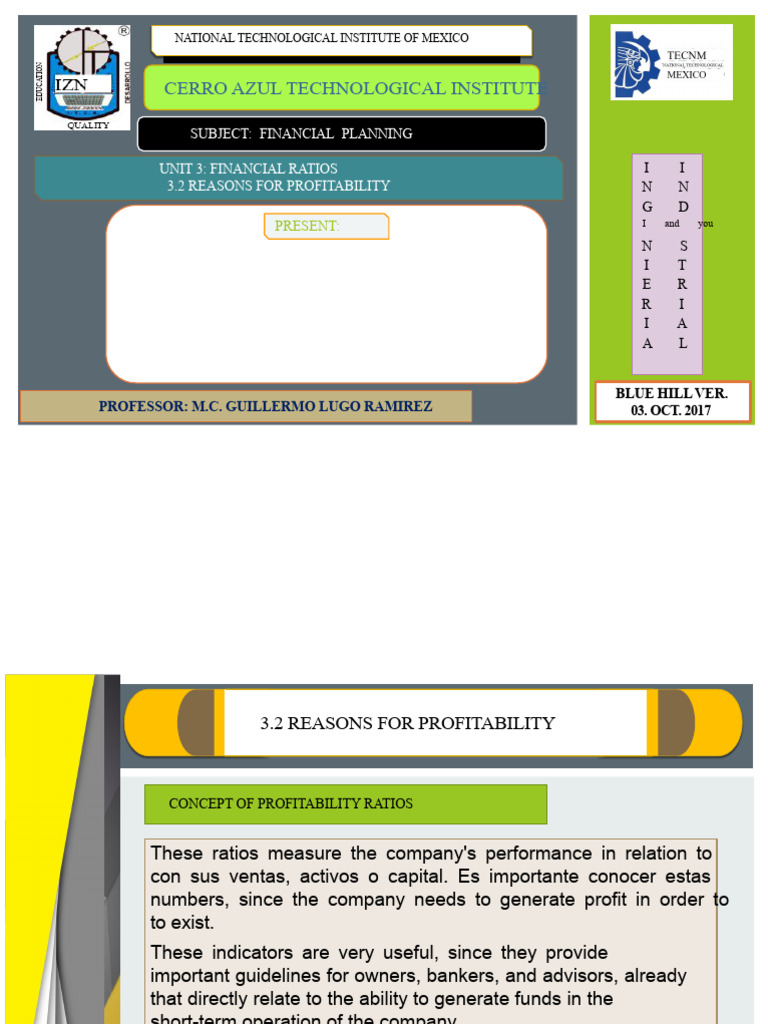 Financial Ratios and Profitability Analysis | PDF | Gross Margin | Net ...