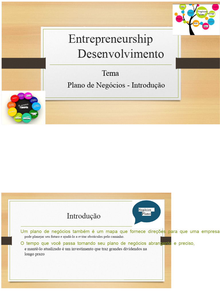 Importância do Plano de Negócios | PDF | Empreendedorismo | Business