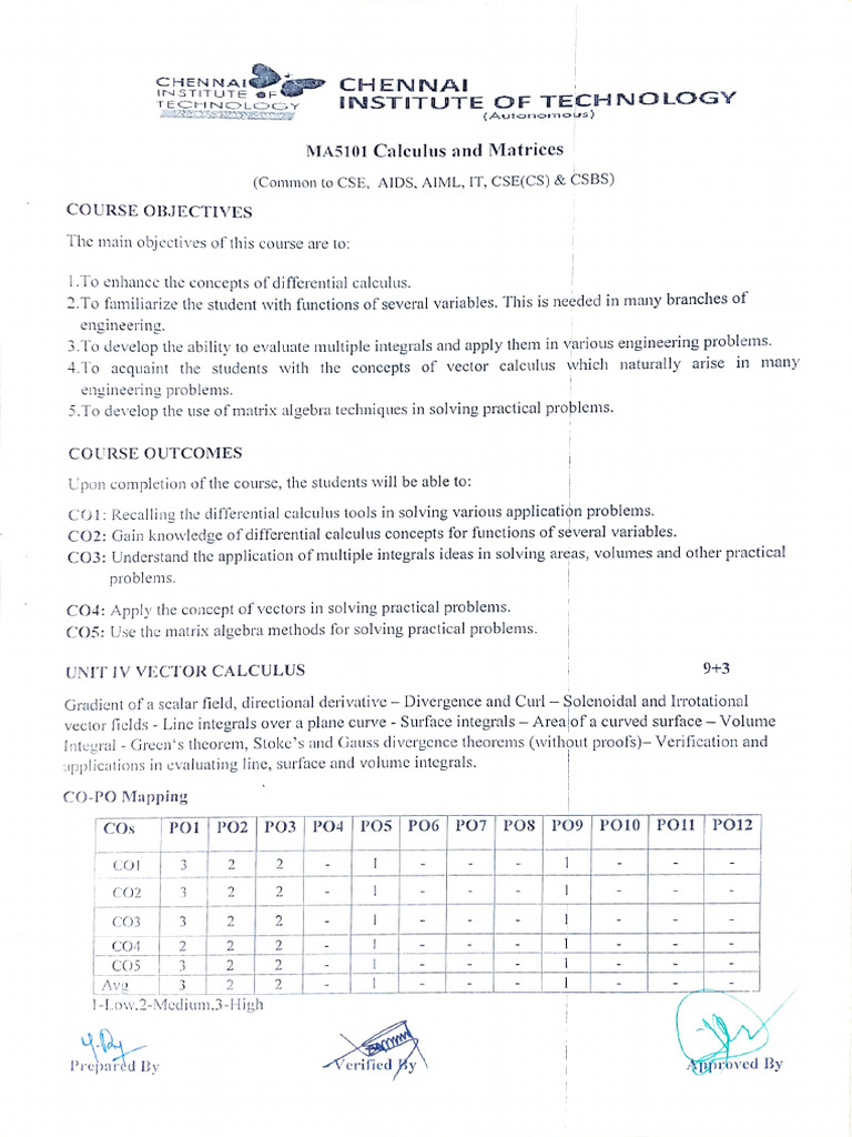Unit-4 Vector Calculus Notes | PDF