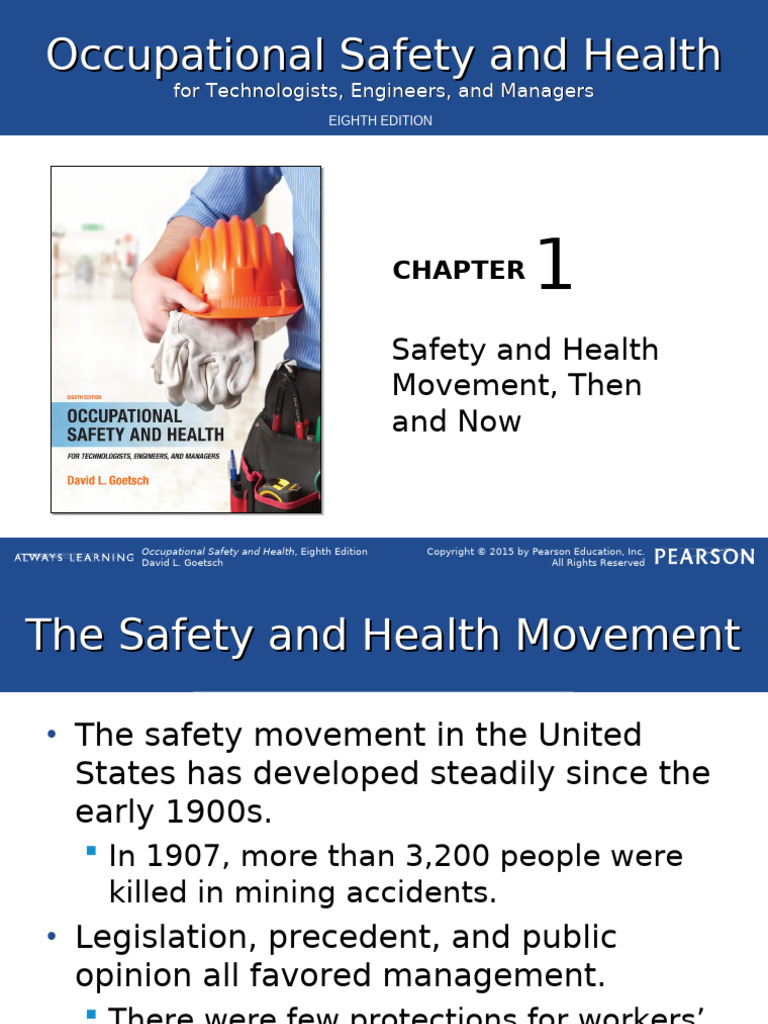 History of Occupational Safety Practices | PDF | Occupational Safety ...