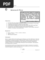 Download Butterworth Filter by msiulian SN97176994 doc pdf