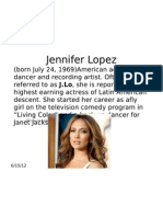 Jennifer Lopez: Click To Edit Master Subtitle Style