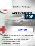 Putu Gede Ary Sanjaya: Appendicitis