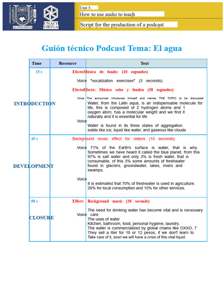 Podcast Production Script | PDF