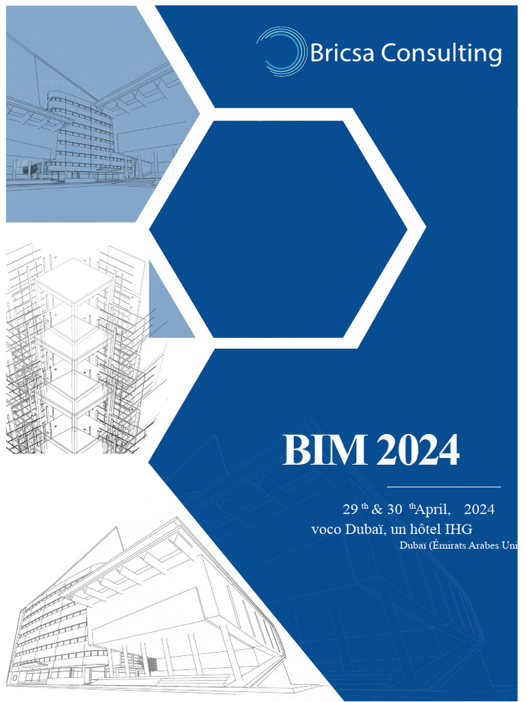 Conférence BIM 2024 à Dubaï | PDF | Building information modeling | Dubaï