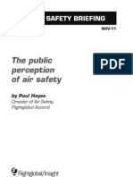 The Public Perception of Air Safety