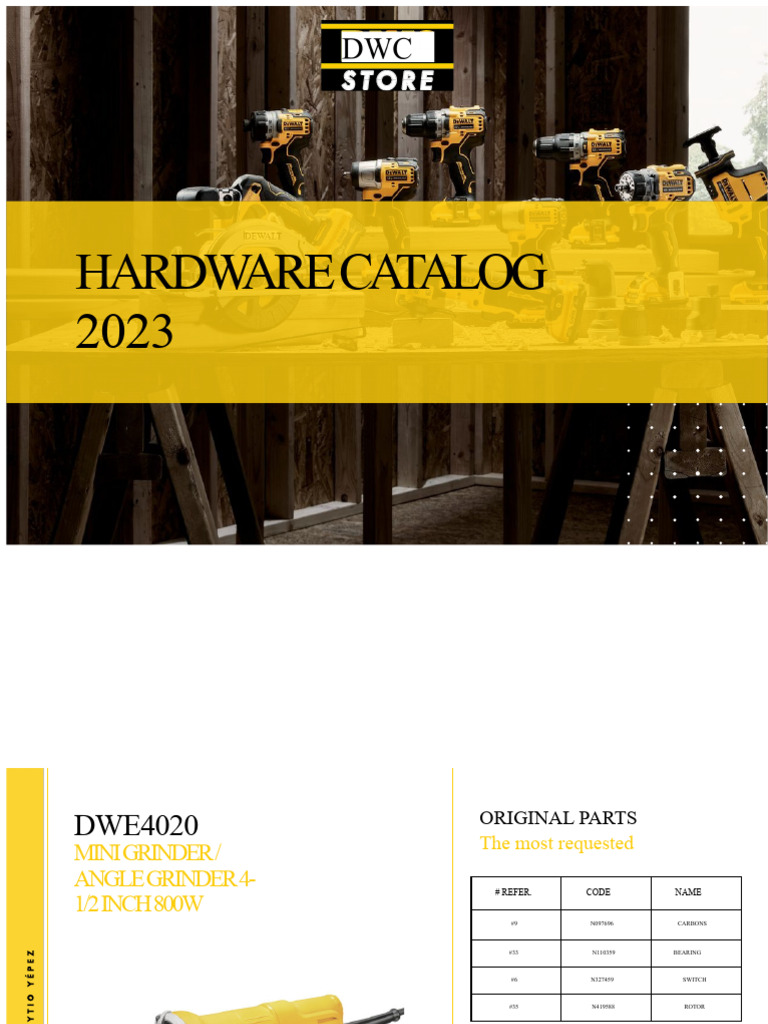 Dewalt Catalog (3) | PDF | Tools | Cutting Tools