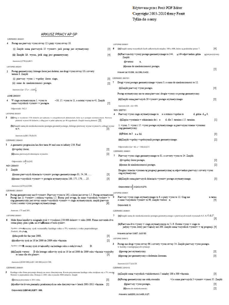 Ap GP WS PDF | PDF
