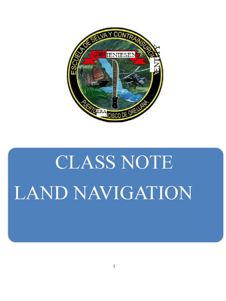 Land Navigation Techniques and Tools | PDF | Compass | Navigation