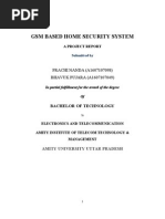 Download GSM Based Home Security System REPORT by Alok Khatri SN97178973 doc pdf