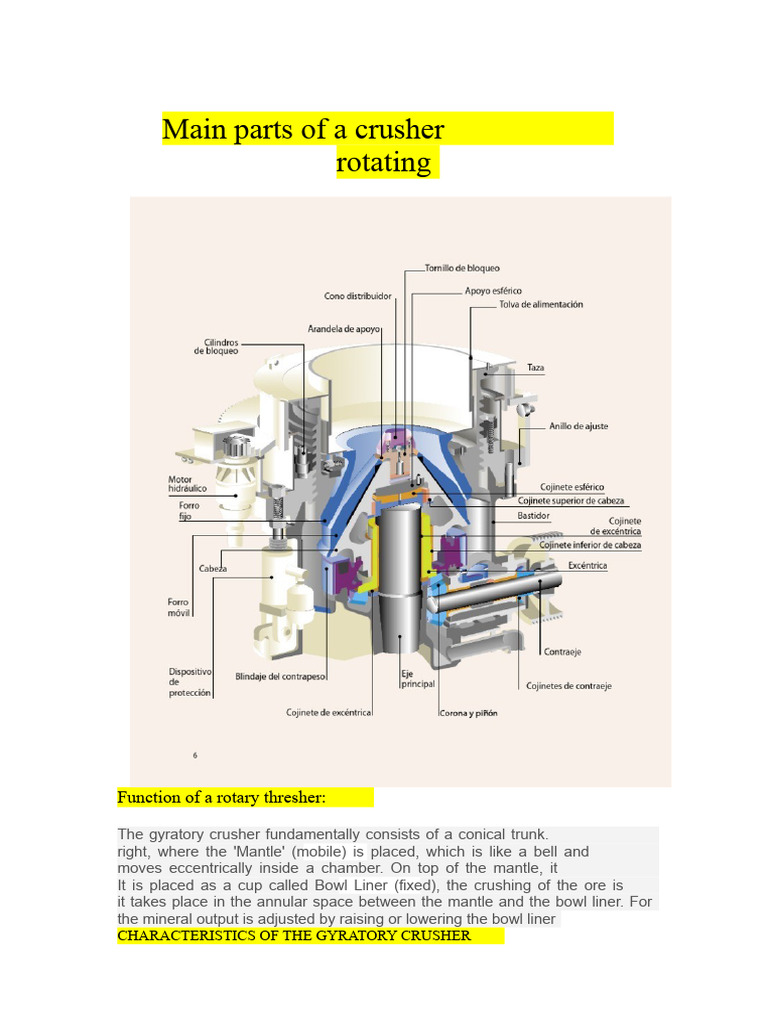 Gyratory vs Jaw Crusher Features | PDF