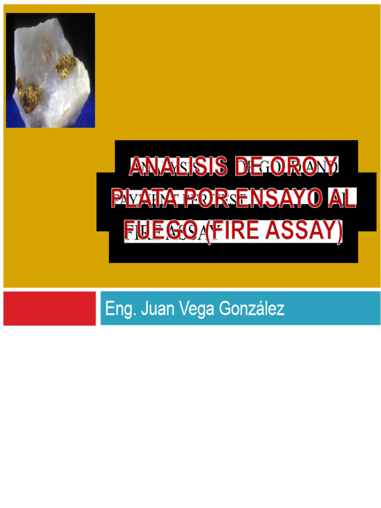 Gold Fire Assay Analysis | PDF | Metallurgical Assay | Silver