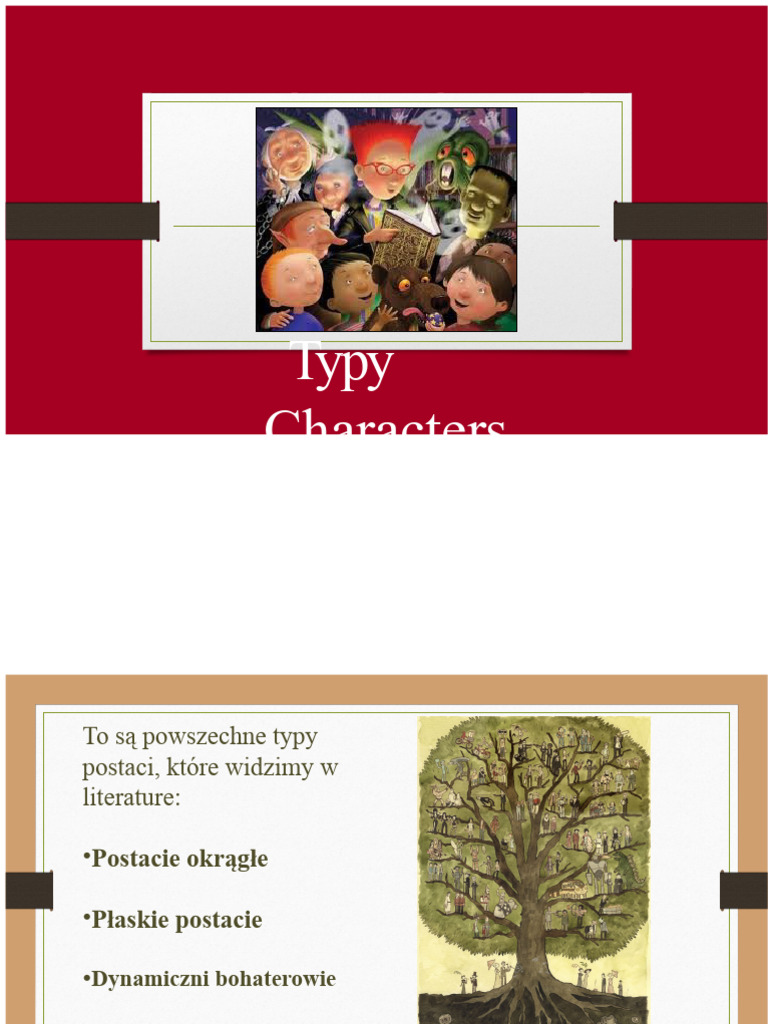 Rodzaje Postaci | PDF