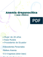 Caso Clinico Anemia Drepanocitica