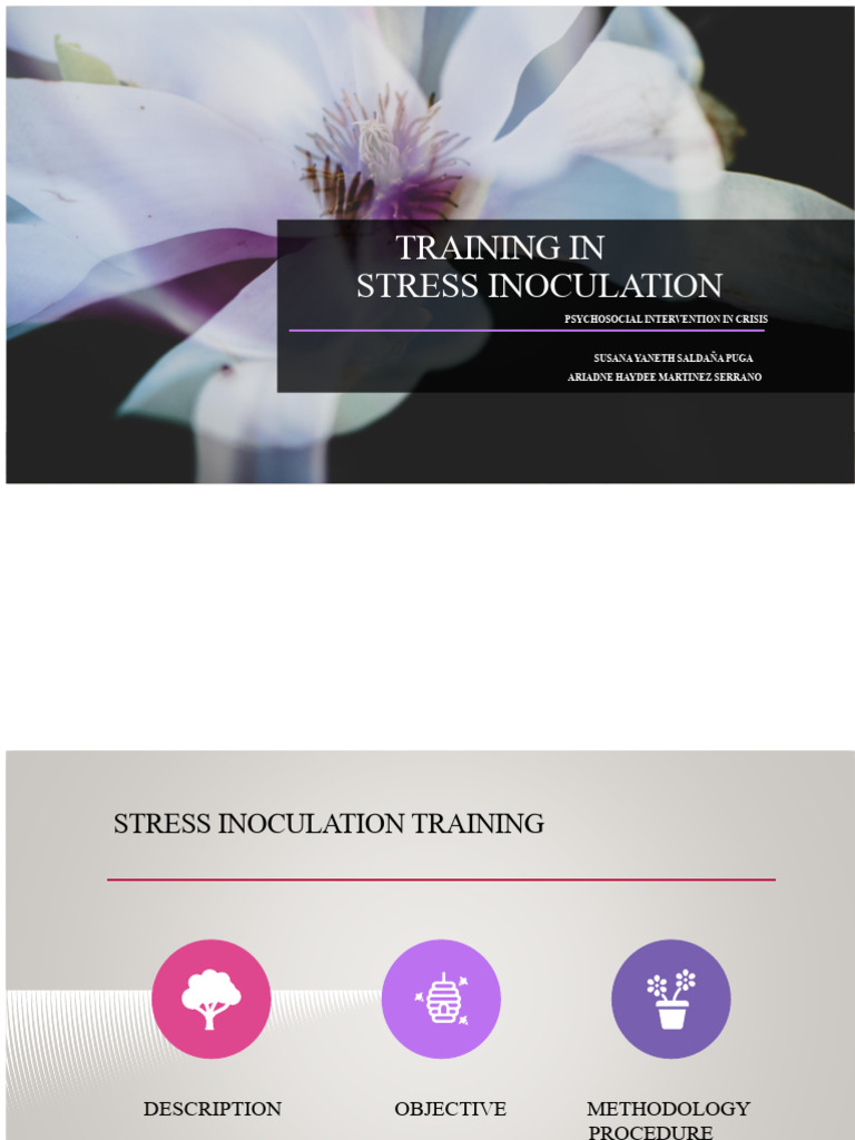 DOCUMENT 4. TRAINING IN STRESS INOCULATION | PDF | Stress (Biology ...