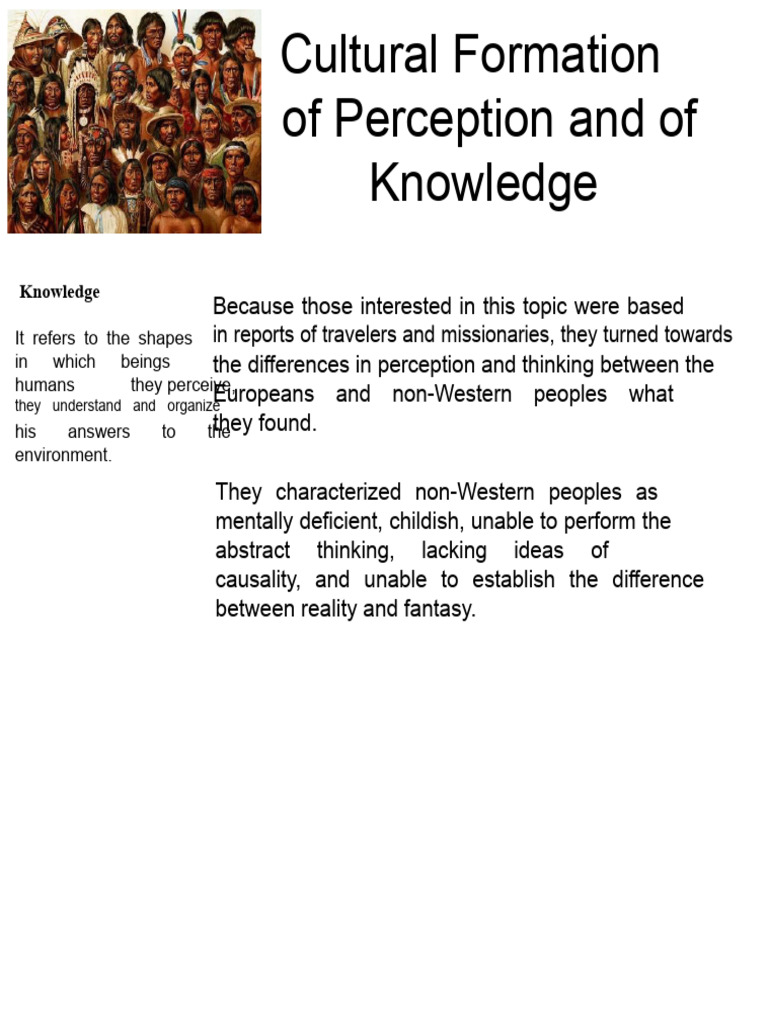 Cultural Perceptions of Sexual Practices | PDF | Knowledge | Perception