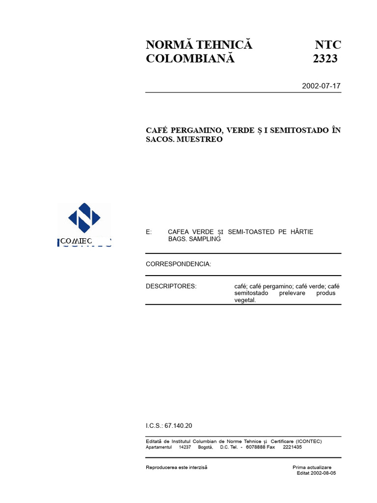 NTC 2323 | PDF