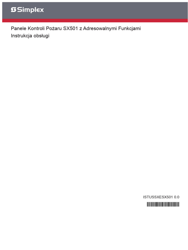 SX501 - Instrukcja Obsługi | PDF