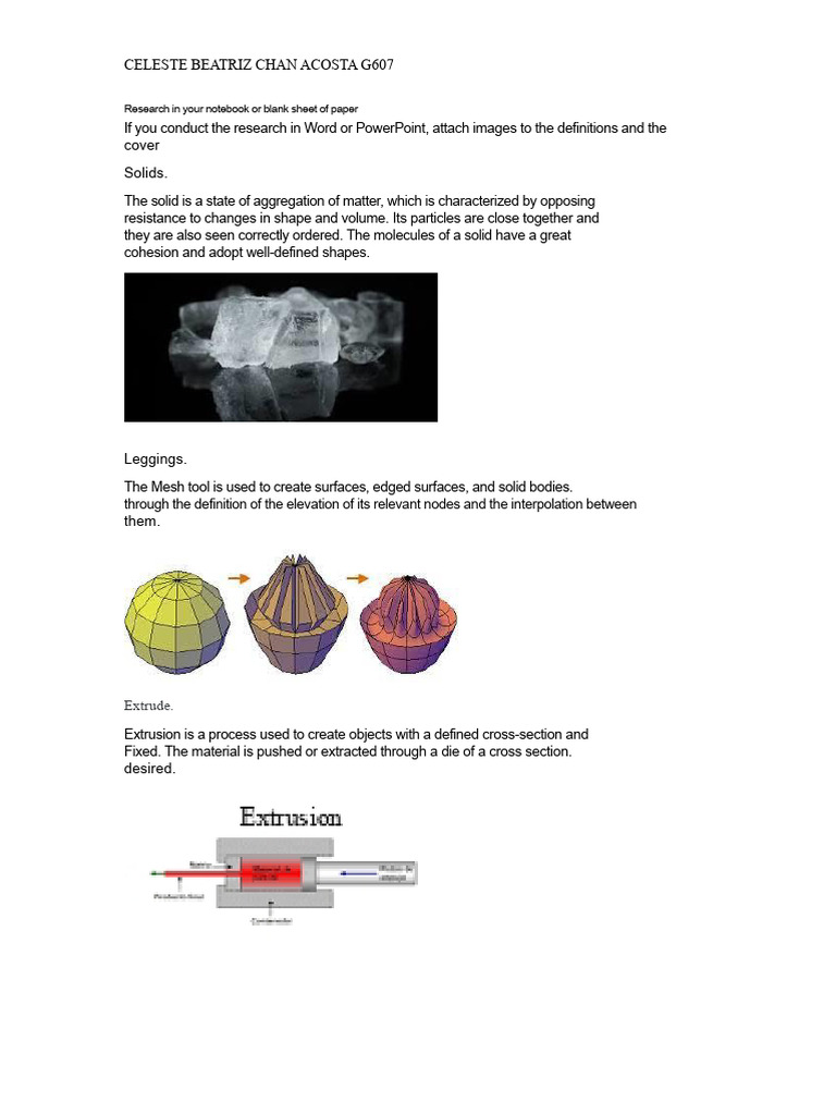The Tools in The Modeling of Three-Dimensional Mechanical Parts PDF | PDF