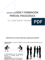 GRAFOLOGÍA Y FORMACIÓN PERICIAL PSICOLÓGICA