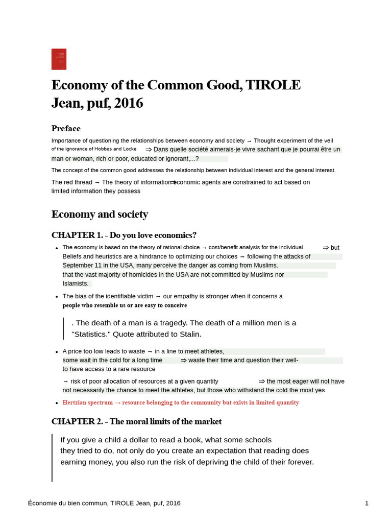 Economy of The Common Good | PDF | Carbon Tax | Employment