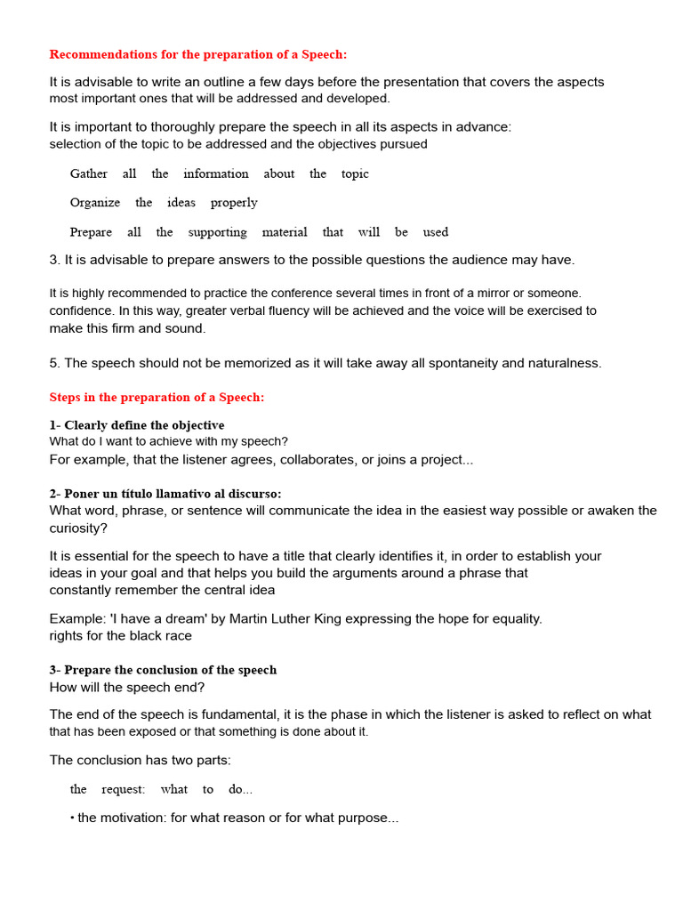 Effective Speech Preparation Tips | PDF | Cognitive Science | Cognition