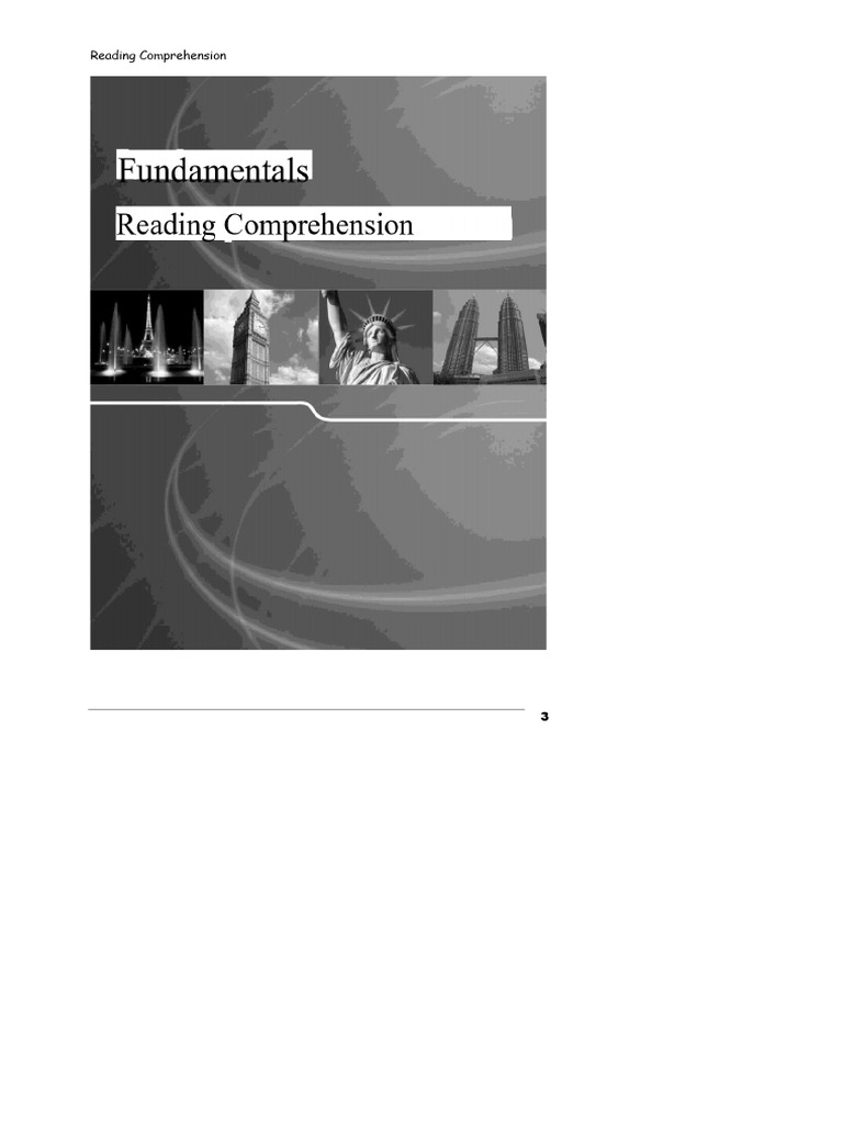 Reading Comprehension - Theory - Exercises and Solutions | PDF ...