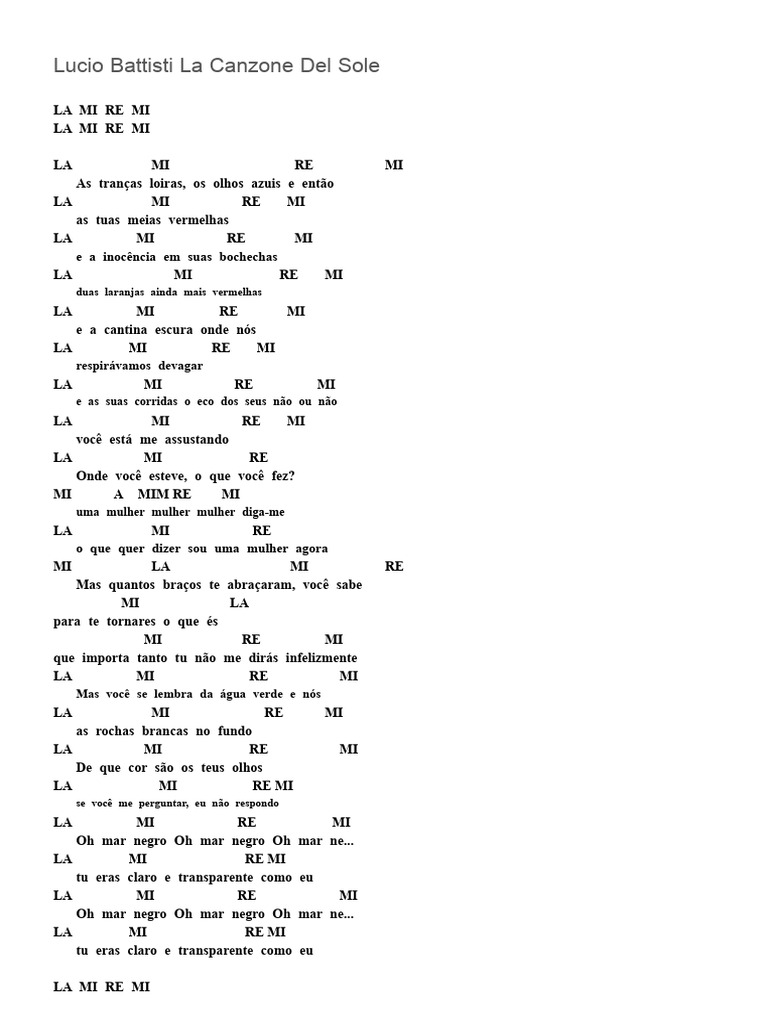 Letra de 