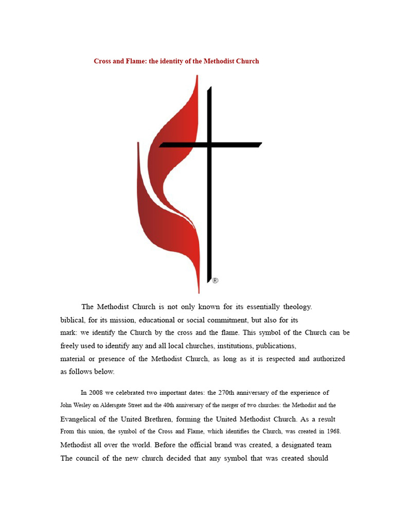 Understanding the Methodist Cross and Flame | PDF | Methodism | John Wesley