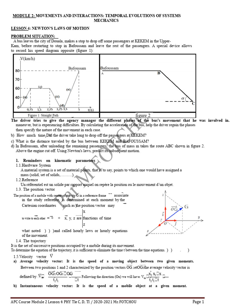 Newton's Laws of Motion Explained | PDF | Acceleration | Force